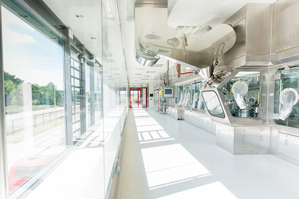 Anlage bei dem Unternehmen ATEC